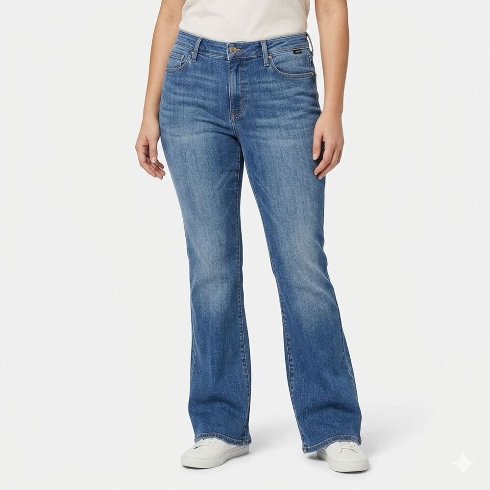 Mavi Molly Mid-Rise‎ Classic Bootcut Jeans Size 34/30 Blue Denim